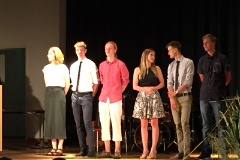 Constantins Zeugnisübergabe